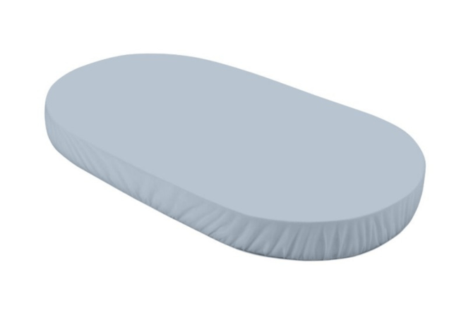 Large Fitted Sheet for Evolving Oval Cradle - Blue