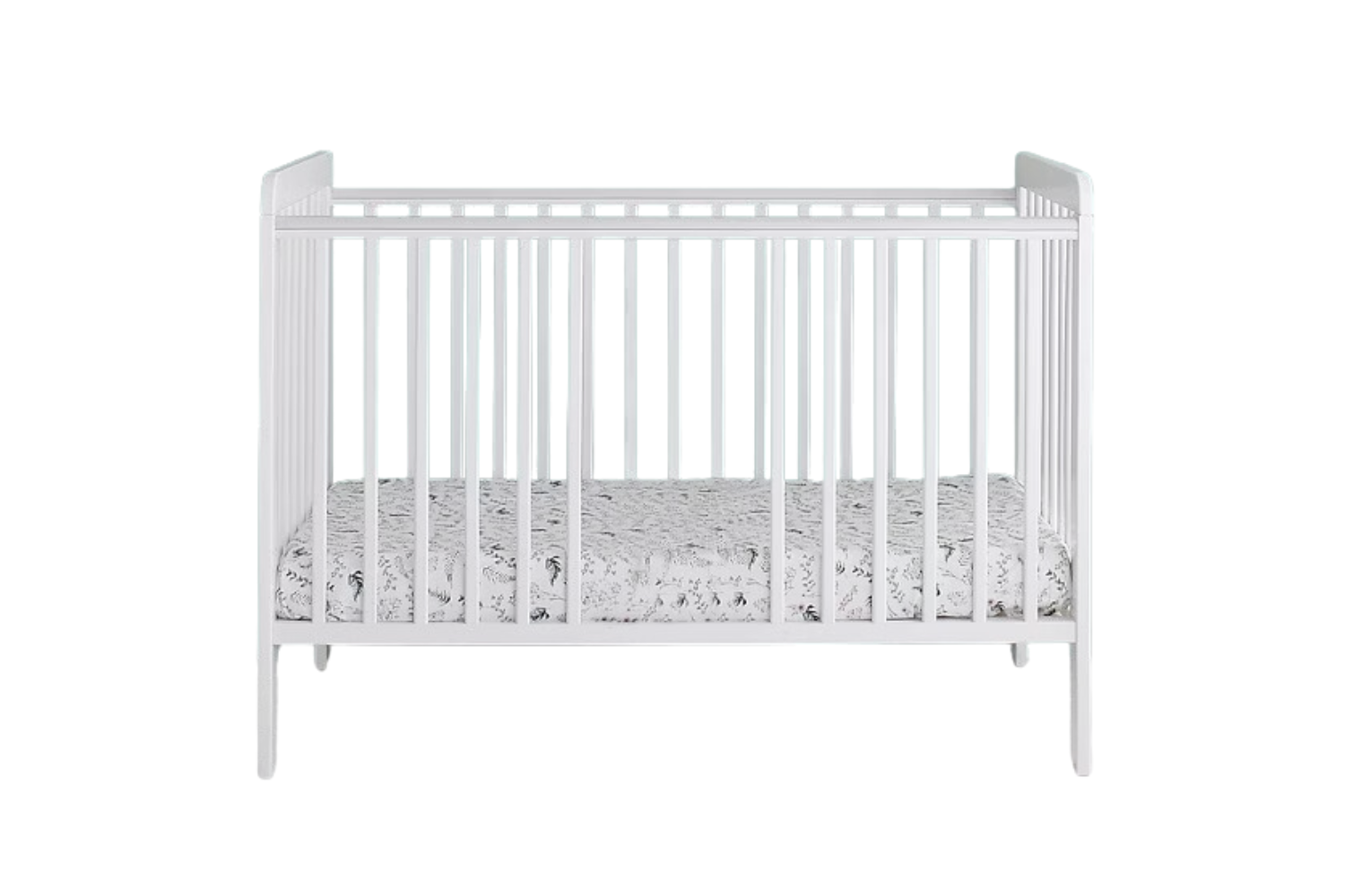 Classic Cot 140x70 - Babybett mitwachsend - Weiß