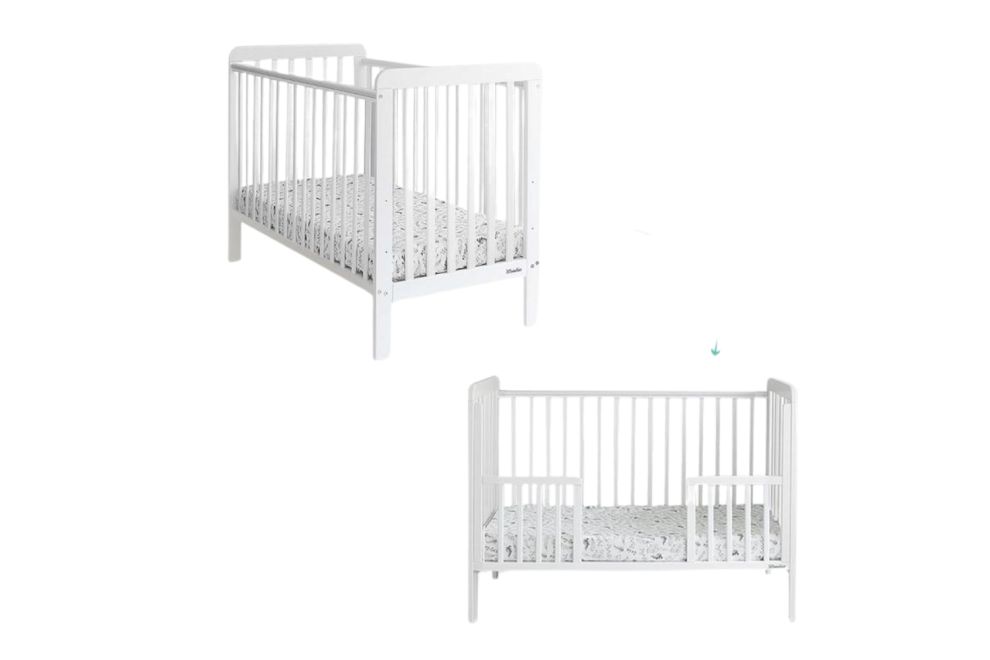 Lit Bébé Classic Cot 60x120 - Blanc