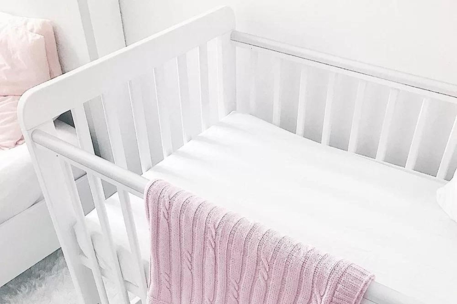 Letto Bebè Classic Cot Bianco 60x120 Letto Bebè Classic Cot Bianco 60x120