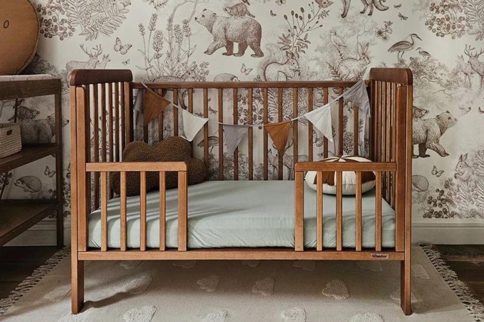 Cama Bébé Clásica Cot Vintage 60x120