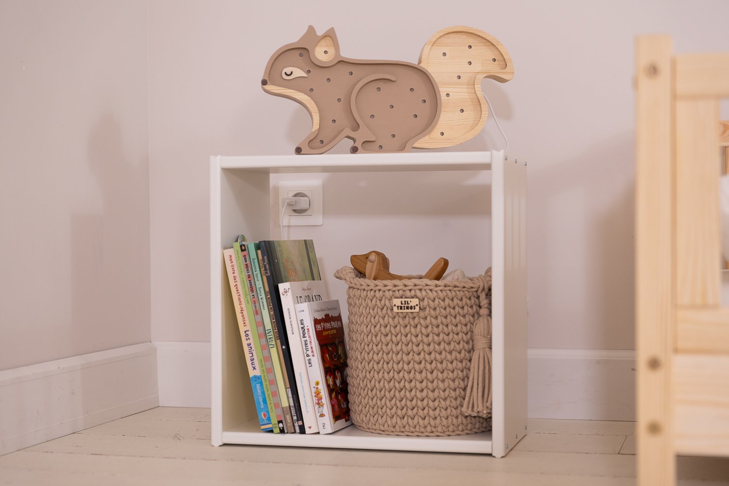 Set of 3 Wooden Storage Cubes Set of 3 Wooden Storage Cubes