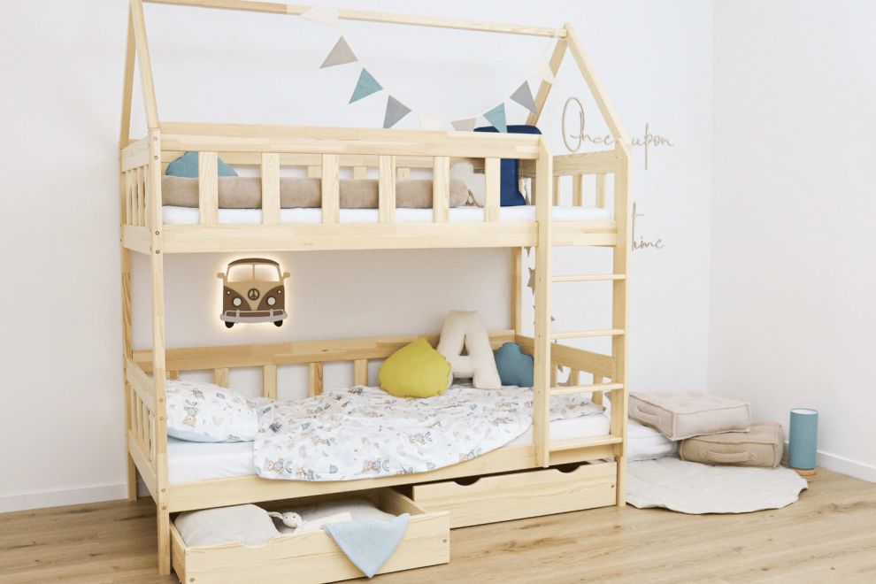 Bunk Bed W 90x190cm