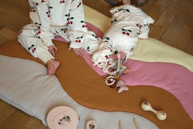 Spielteppich aus Musselin - Wonderland