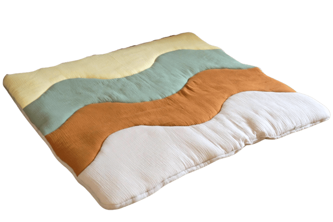 Braided Floor Mattress Almond