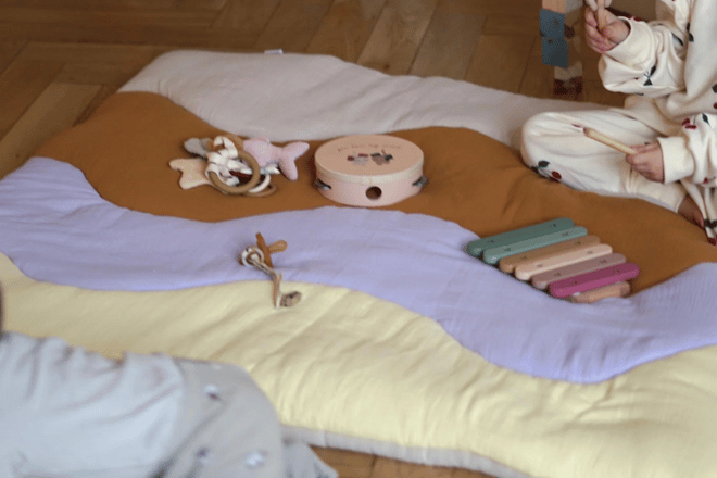 Hrací podložka z mušelínu – Dreamland