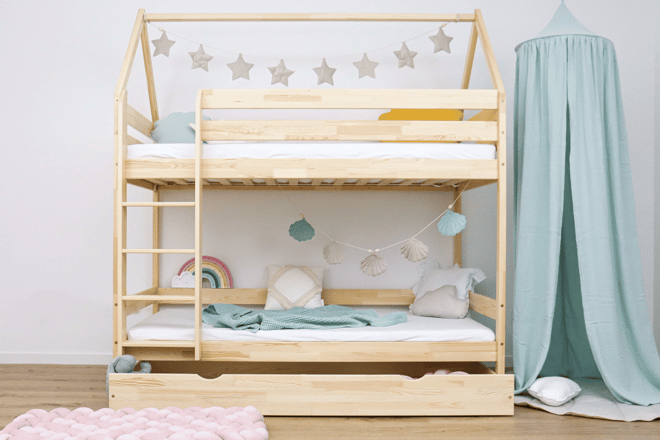 Letto a Castello WLT  80x160cm