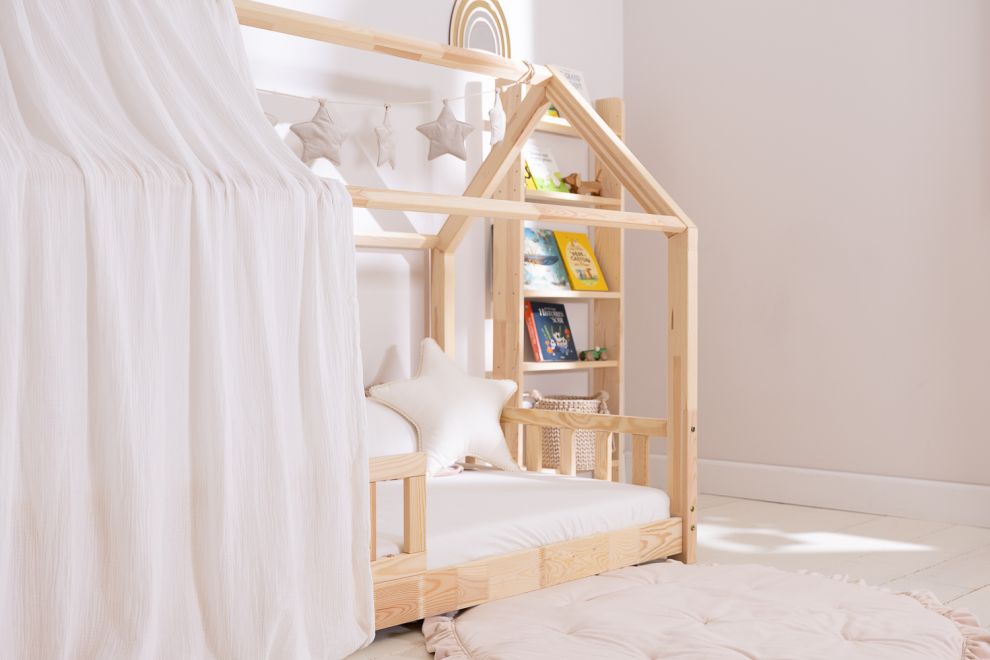 Telo per Letto a Capanna Off White - Modello K