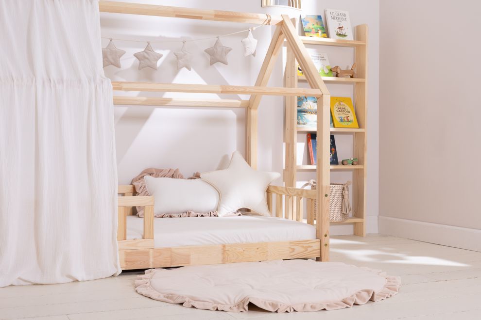 Telo per Letto a Capanna Off White - Modello K