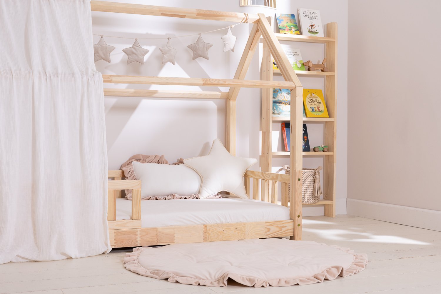 Bed Canopy - Off White - Model K