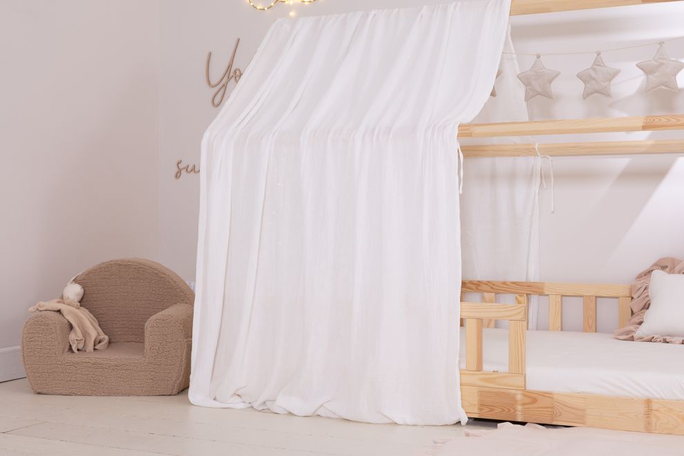 Bed Canopy - Off White - Model K