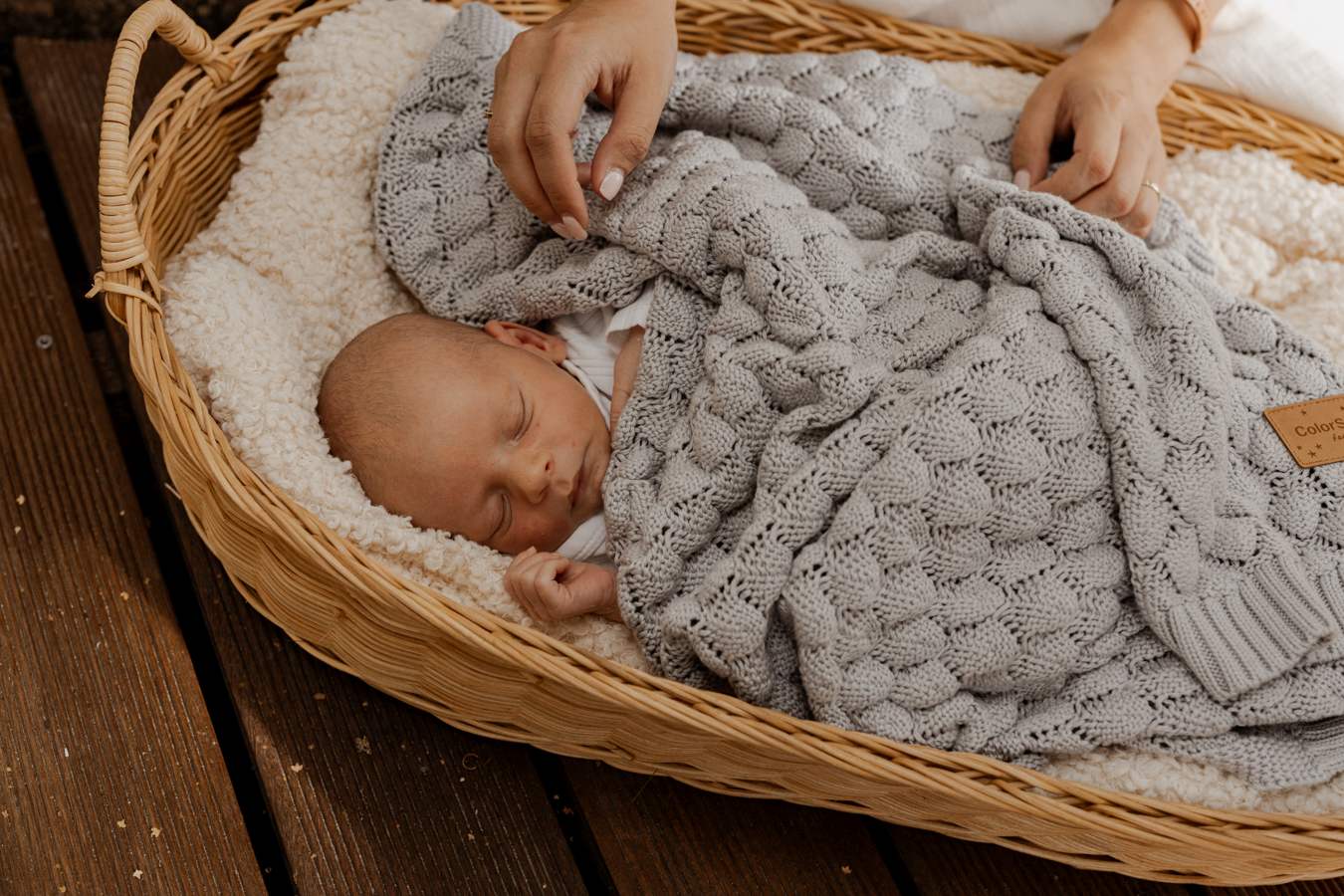 Coperta di Bambù Soft Grigio chiaro