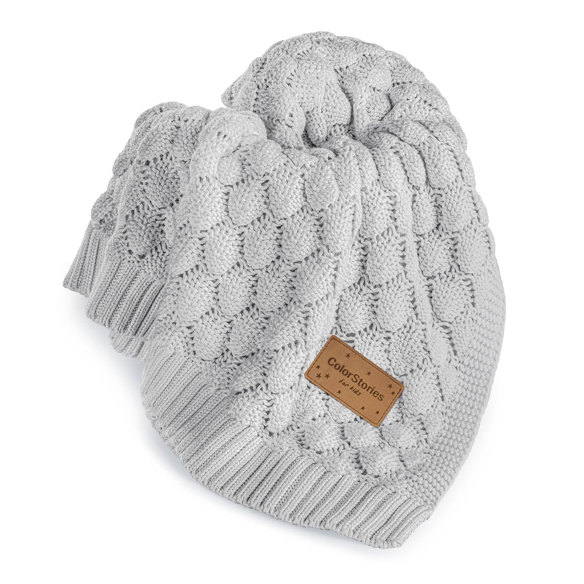 Coperta di Bambù Soft Grigio chiaro