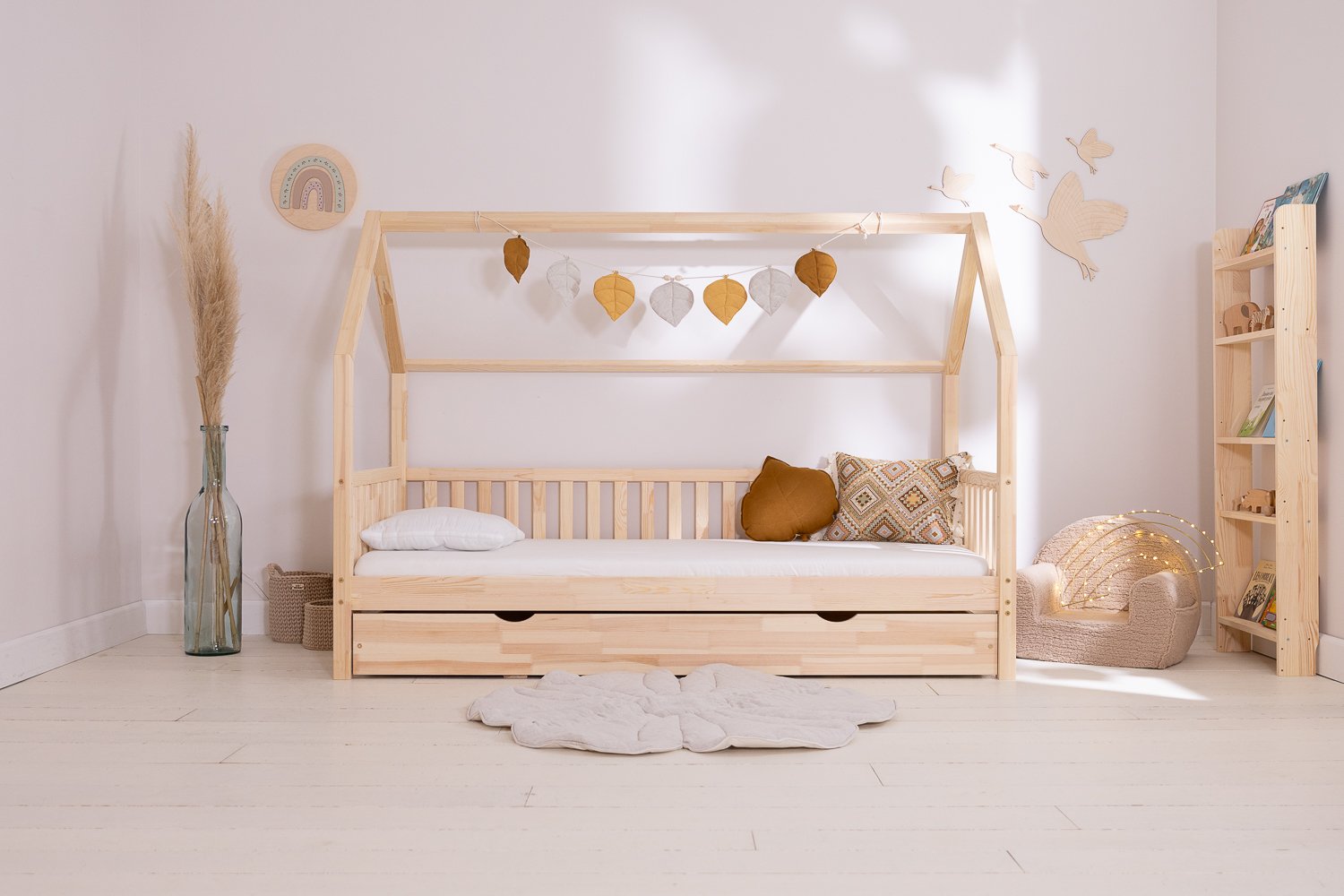 Cama Casita L 20cm 90x190 Cama Casita L 20cm 90x190