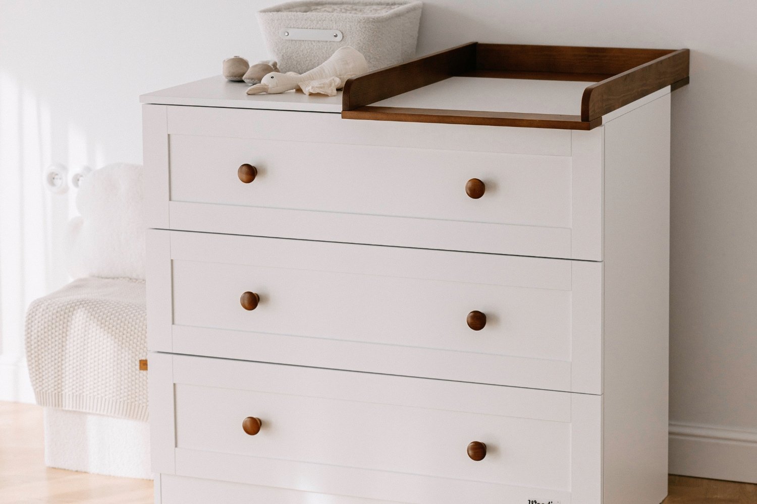 Classic Dresser with Vintage Changing Table