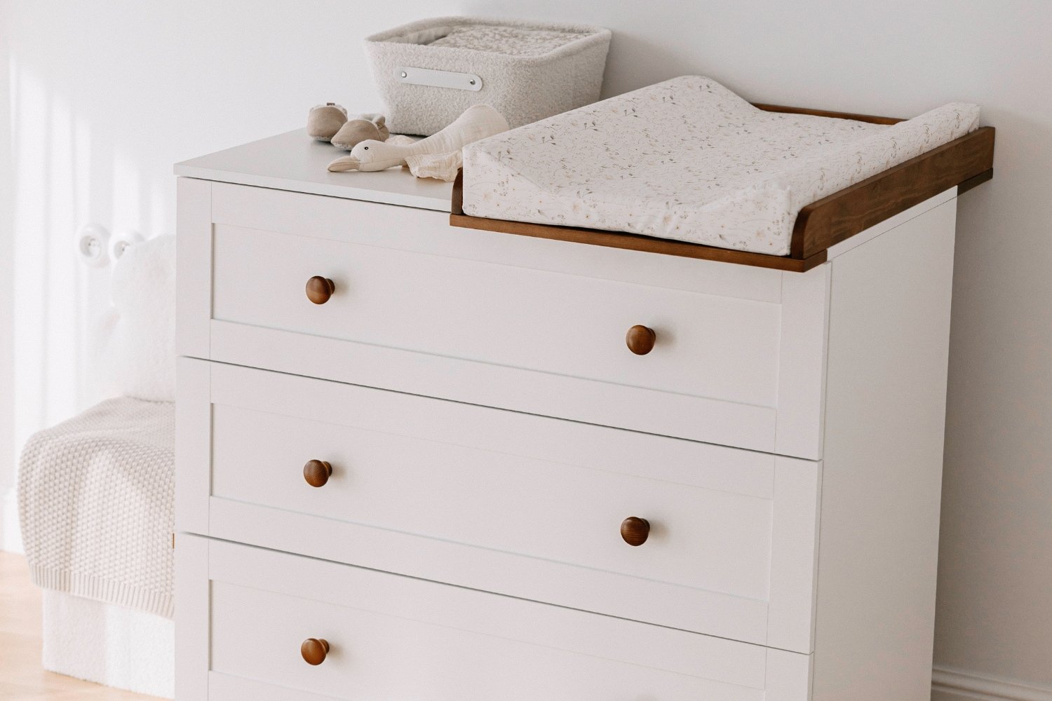 Classic Dresser with Vintage Changing Table