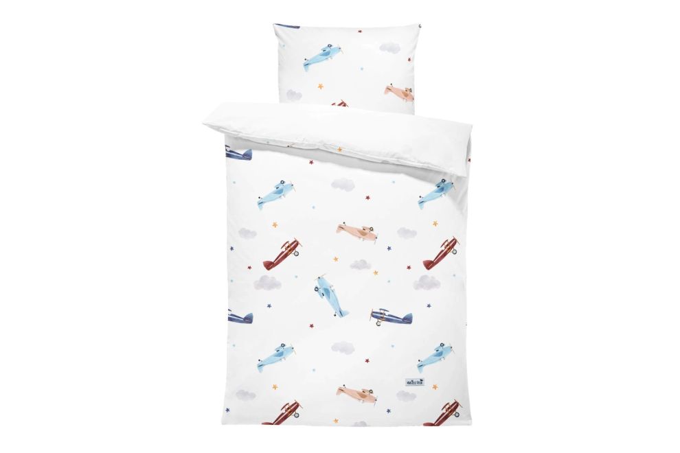 Juego de ropa de cama Aviones Vintage 140x200cm