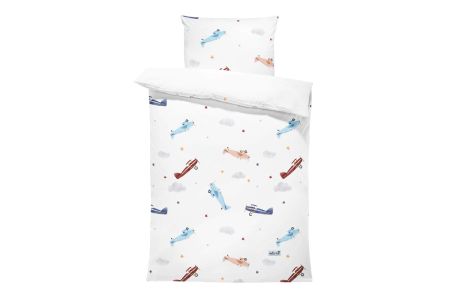 Housse de couette Avions Vintage 140x200