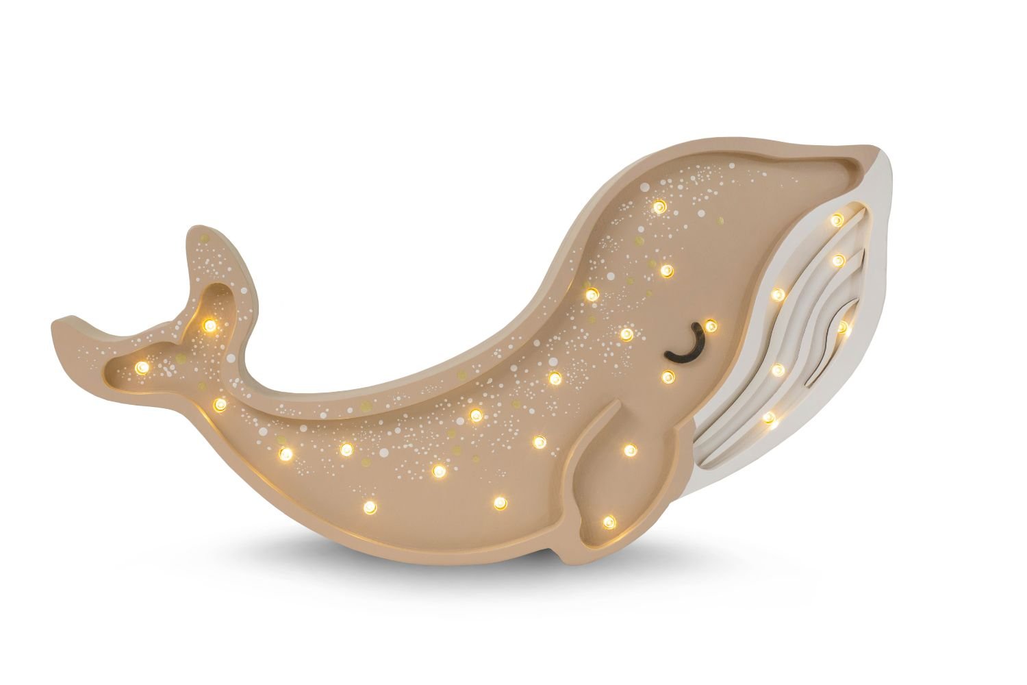 Saldi Estivi - Lampada Little Lights Balena Cappuccino LED