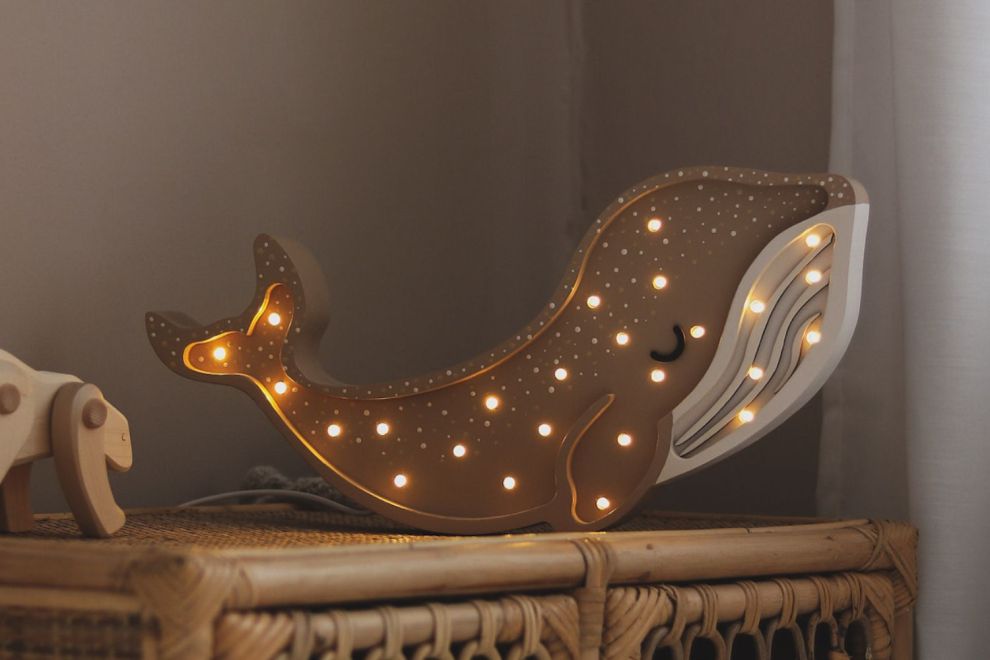 Little Lights Whale Lamp