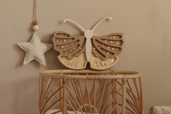 Cappuccino Schmetterlingslampe Little Lights 