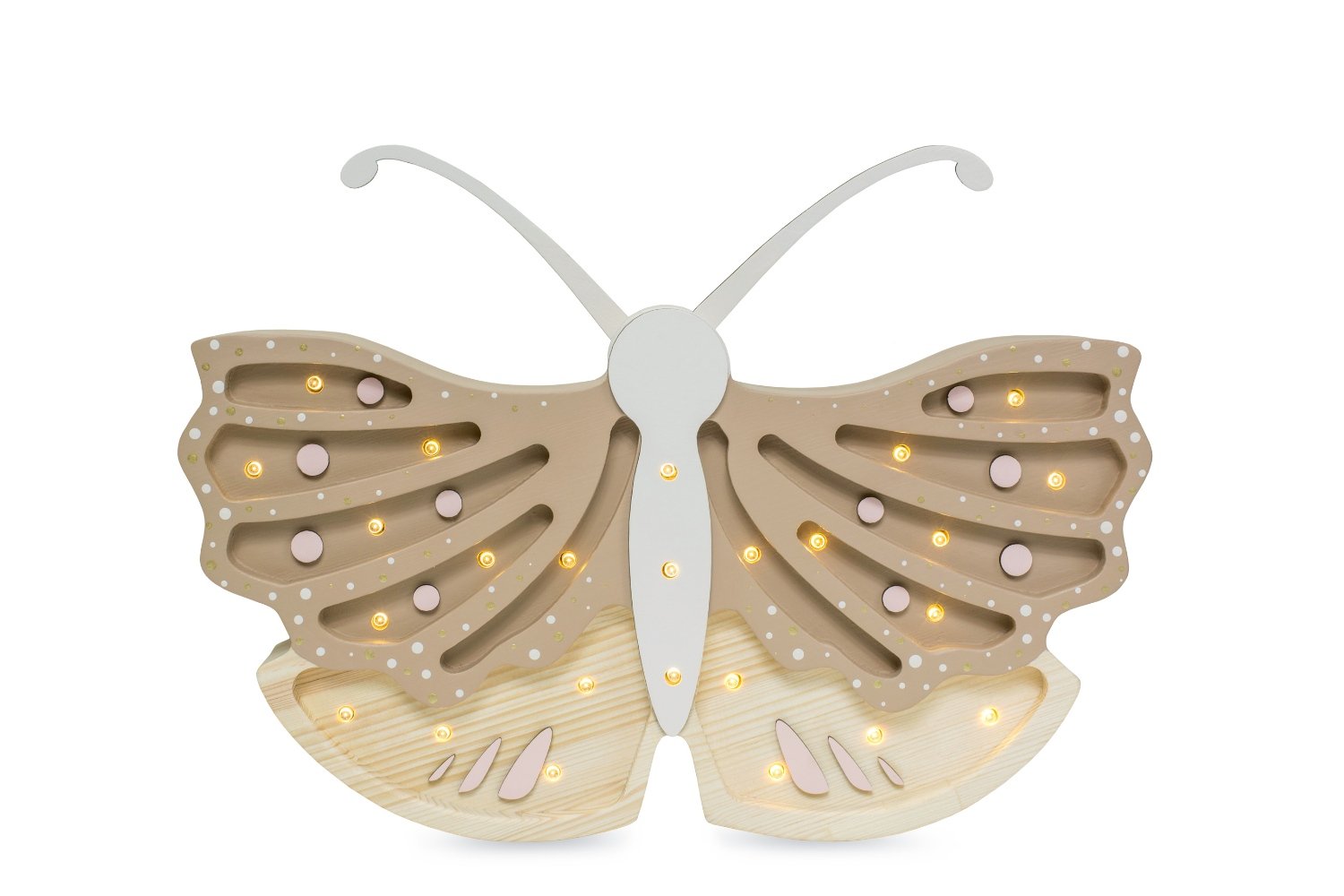 Saldi Estivi - Lampada Little Lights Farfalla Cappuccino LED