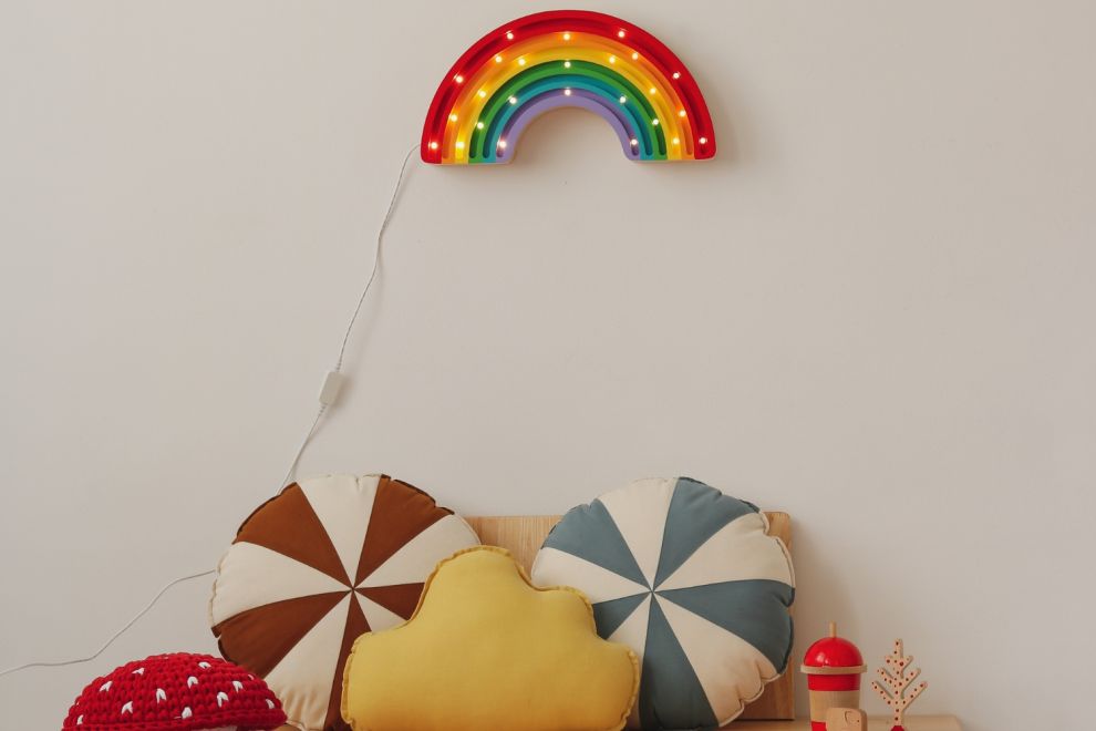 Dekolampe Regenbogen Klassisch Little Lights