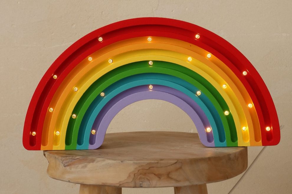 Dekolampe Regenbogen Klassisch Little Lights