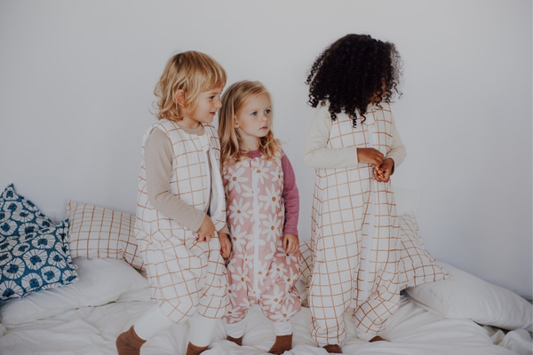 Schlafsack mit Füßchen - Marguerites