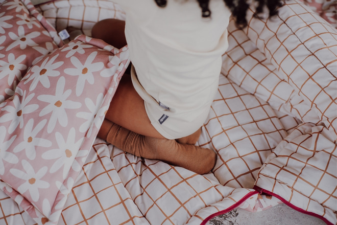 Sacco a Pelo & Cuscino - Marguerites