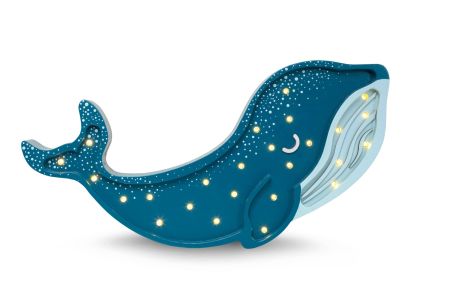 Little Lights Cinnamon Whale Lamp