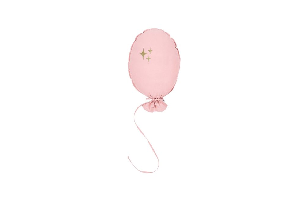 Mini Coussin Ballon Décoratif - Rose