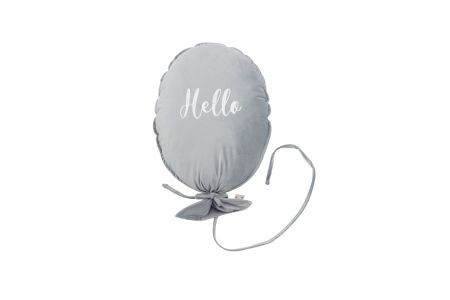 Cojín Globo Decorativo 'Hello' - Rosa