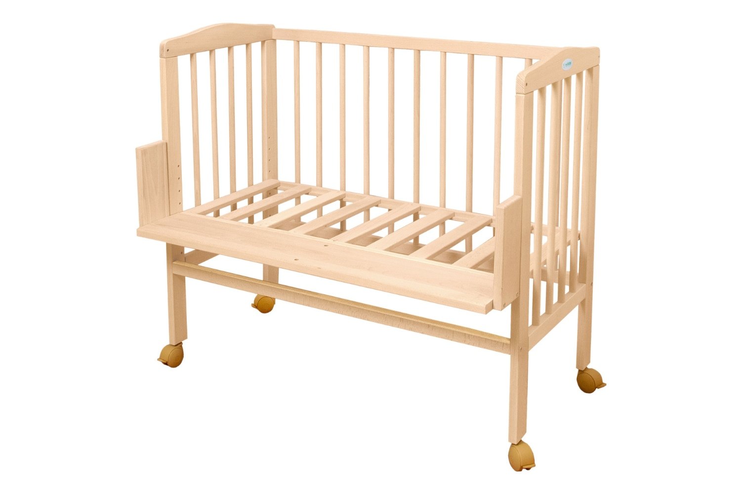 Bedside Crib with Mattress and Bed Bumper