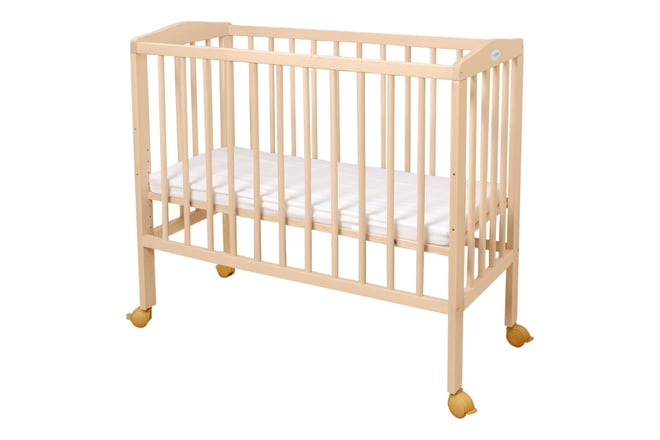 Berço co-sleeper com colchão e protetor de berço