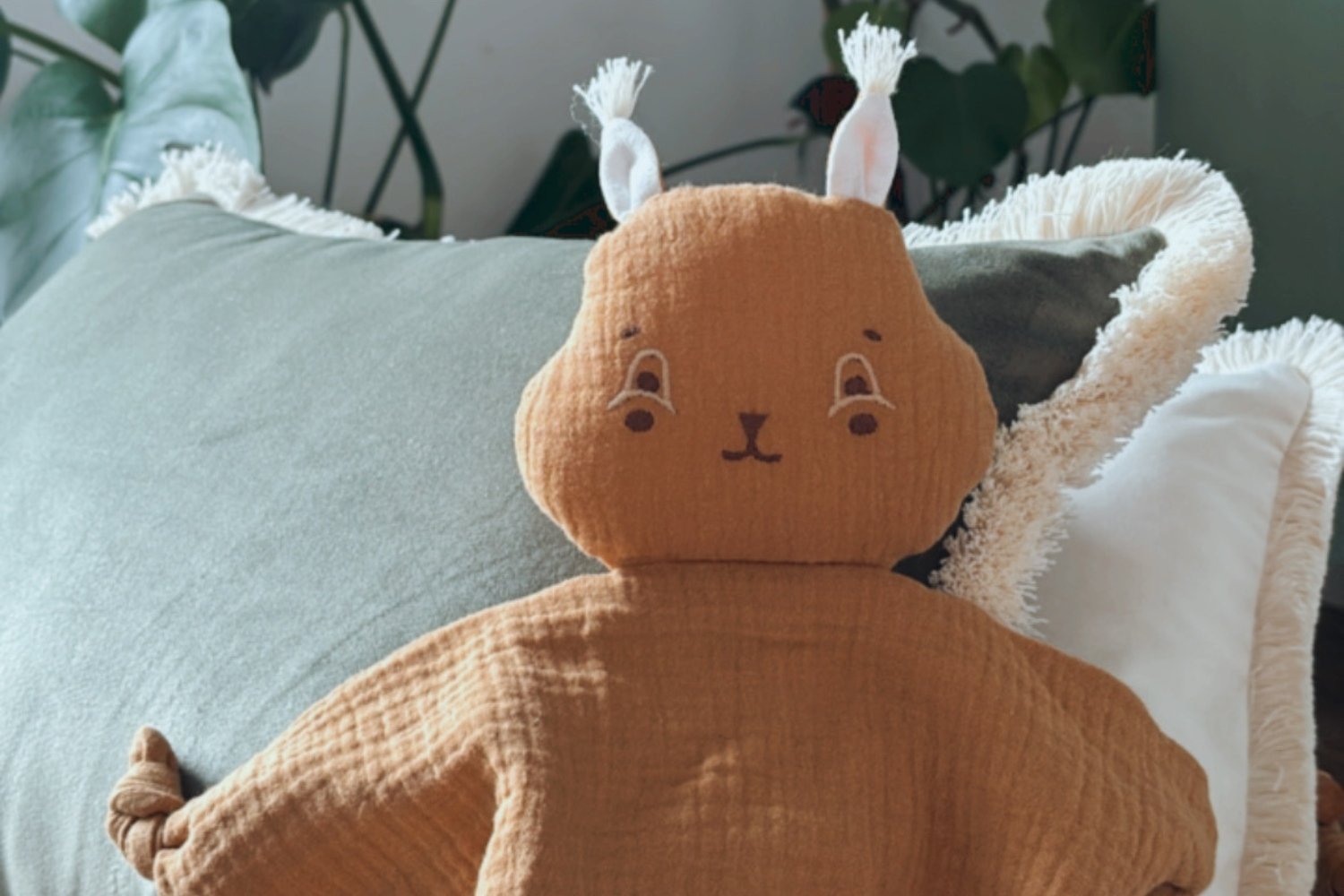 Doudou Écureuil Caramel