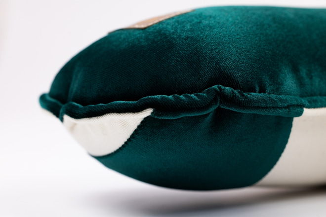 Green Candy Cane Cushion Green Candy Cane Cushion