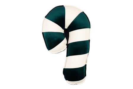 Coussin Christmas Candy Cane Vert