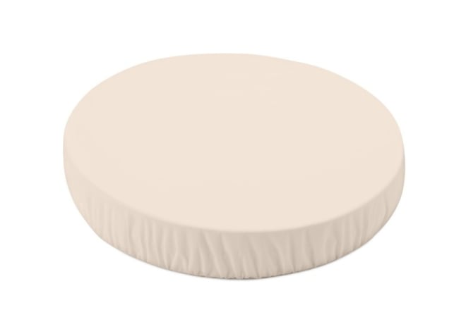 Sábana Bajera Pequeña para Cuna Evolutiva Ovalada 7 en 1 - Beige