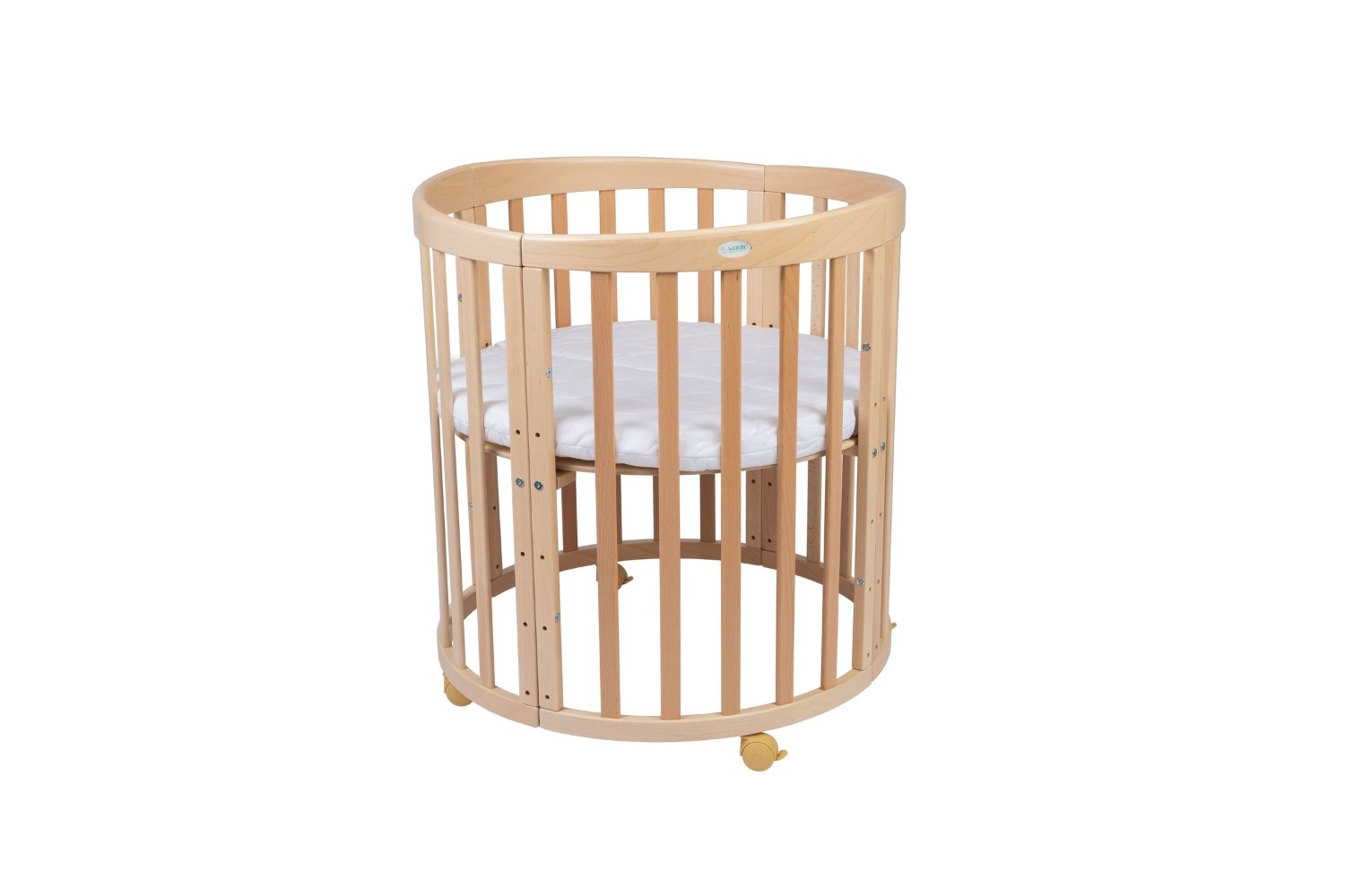 Klein Spannbettlaken für 7 in 1 Babywiege Mitwachsend - Beige Klein Spannbettlaken für 7 in 1 Babywiege Mitwachsend - Beige