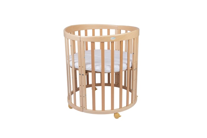 Klein Spannbettlaken für 7 in 1 Babywiege Mitwachsend - Beige