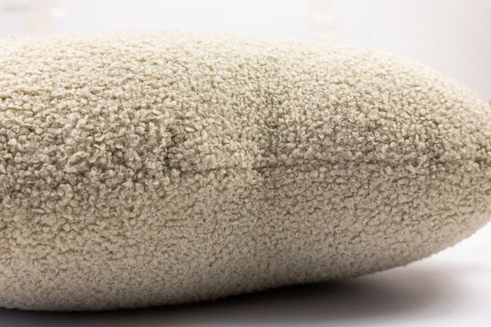 Beige Cloud Cushion Boucle