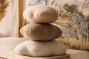 Coussin Nuage Boucle Blanc