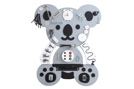 Martin the Koala Activity Board Grey