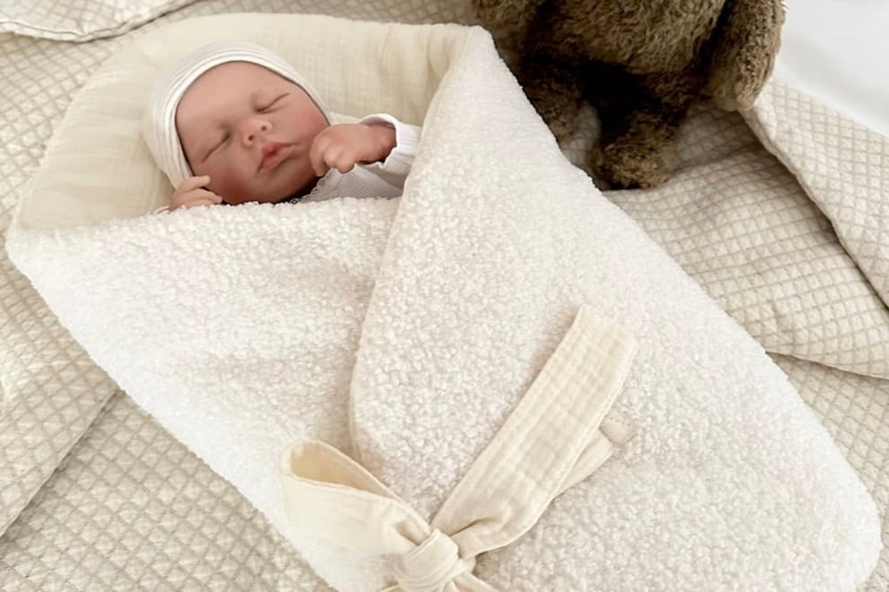 Boho Vanilla Swaddle