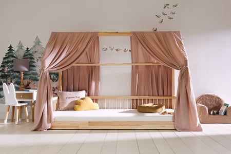 Bed Canopy - Cocoa - Model K Double