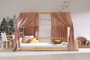 Toile de Lit Cabane Cacao - Modèle L Double