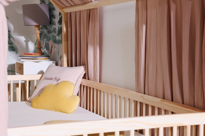 Toile de Lit Cabane Cacao - Modèle L Double