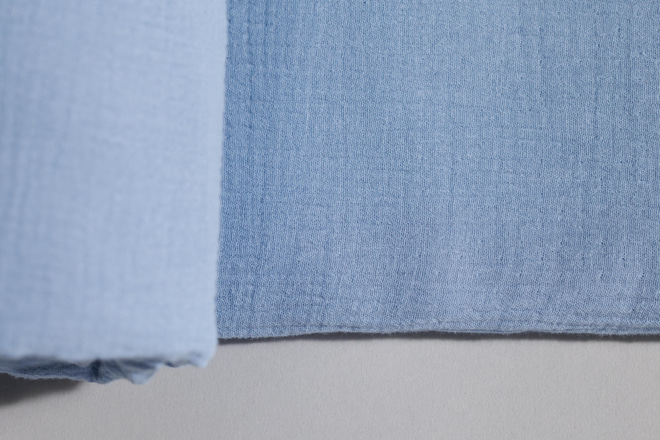 Hausbett-Himmel Himmelblau - Modell L Doppelt