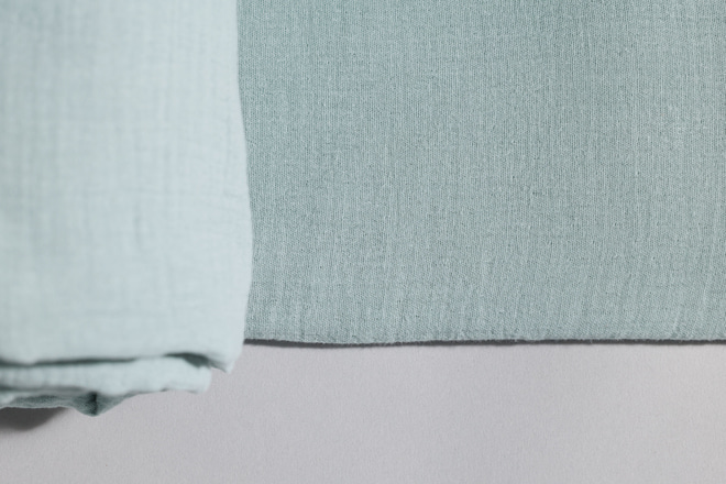 Véu de cama casinha Verde Sálvia - Modelo L Duplo